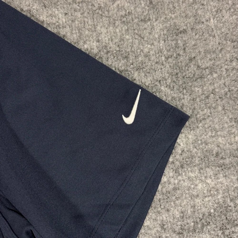 Nike Golf Polo Sunoco Logo Mens XXL Navy Blue Polyester Short Sleeve NWT